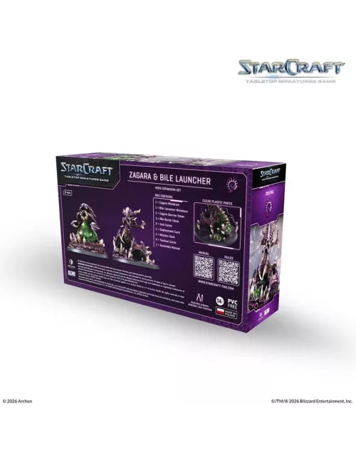 StarCraft - Tabletop Miniatures Game - Zagara - Zerg Hero Expansion Set - Version Anglaise