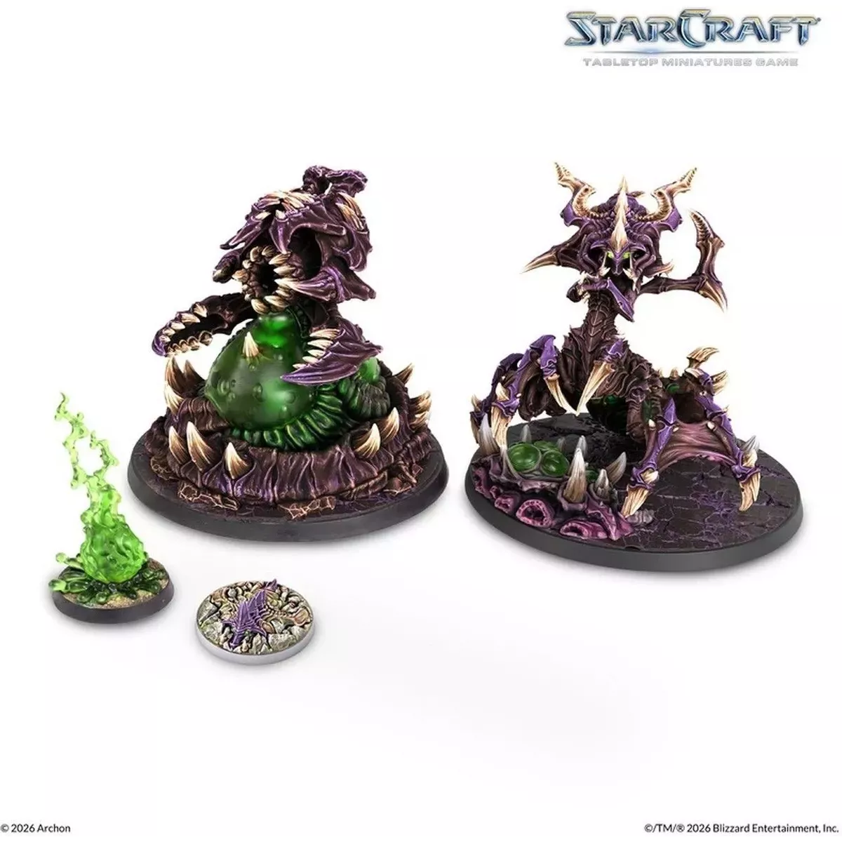 StarCraft - Tabletop Miniatures Game - Zagara - Zerg Hero Expansion Set - Version Anglaise