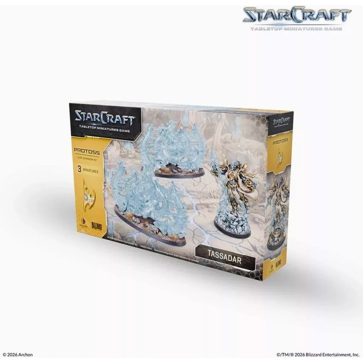 StarCraft - Tabletop Miniatures Game - Tassadar - Protoss Hero Expansion Set - Version Anglaise