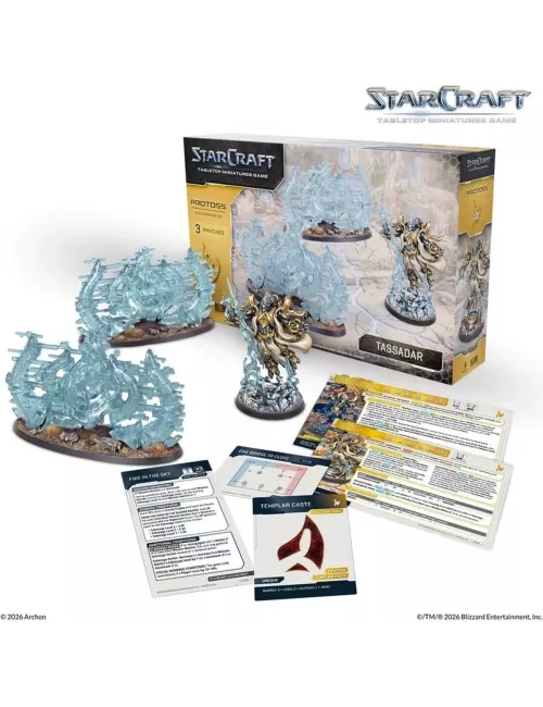 StarCraft - Tabletop Miniatures Game - Tassadar - Protoss Hero Expansion Set - Version Anglaise