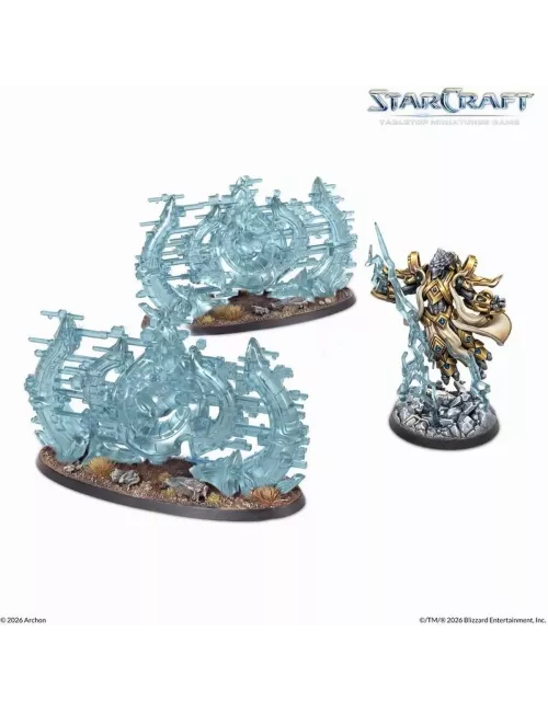 StarCraft - Tabletop Miniatures Game - Tassadar - Protoss Hero Expansion Set - Version Anglaise