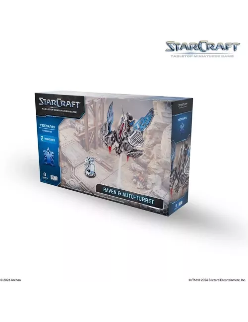 StarCraft - Tabletop Miniatures Game - Raven - Terran Expansion Set - Version Anglaise