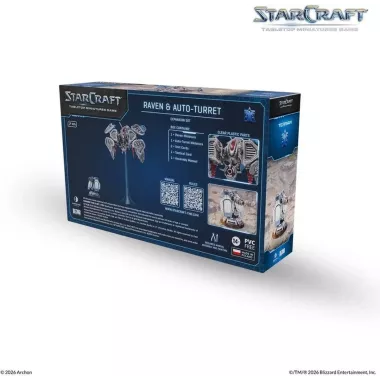StarCraft - Tabletop Miniatures Game - Raven - Terran Expansion Set - Version Anglaise