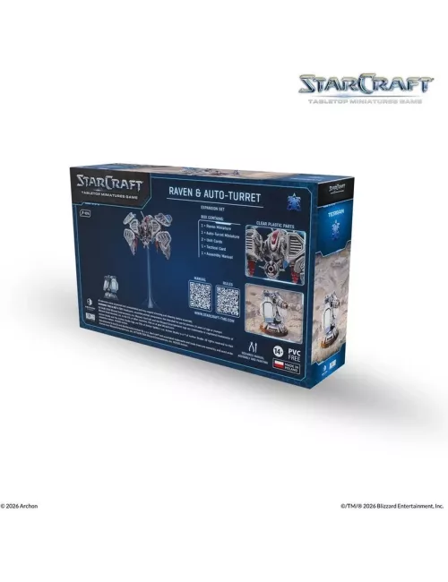 StarCraft - Tabletop Miniatures Game - Raven - Terran Expansion Set - Version Anglaise