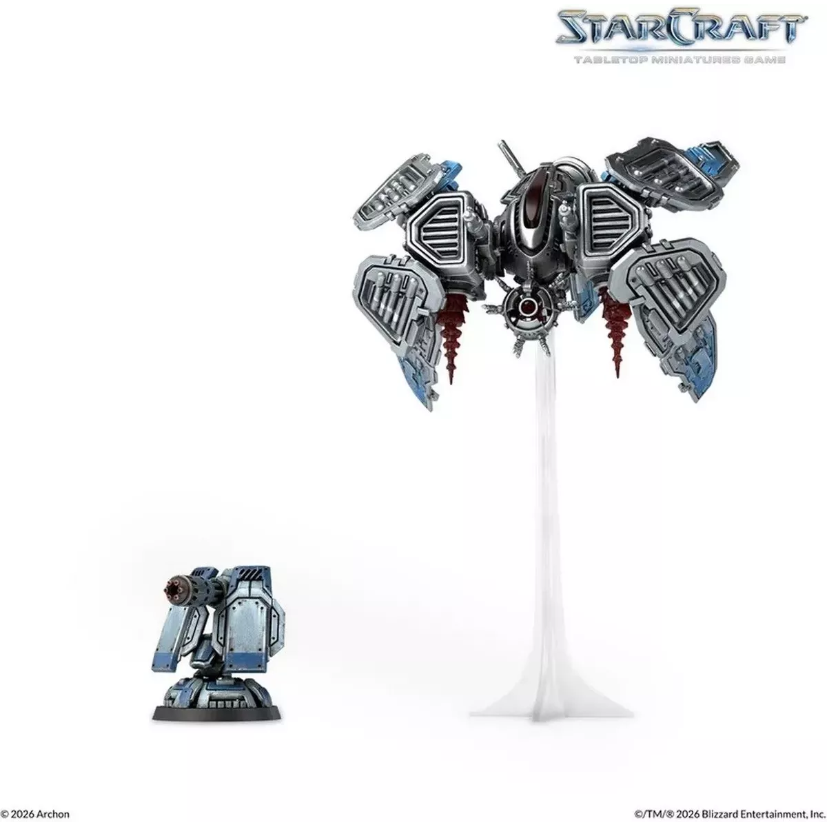 StarCraft - Tabletop Miniatures Game - Raven - Terran Expansion Set - Version Anglaise