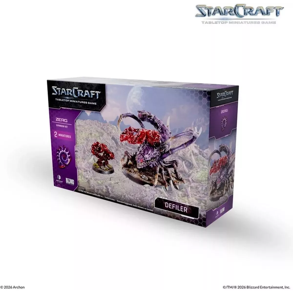 StarCraft - Tabletop Miniatures Game - Defiler - Zerg Expansion Set - Version Anglaise