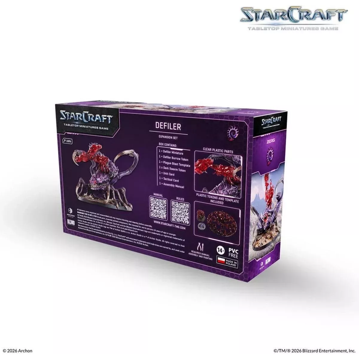 StarCraft - Tabletop Miniatures Game - Defiler - Zerg Expansion Set - Version Anglaise