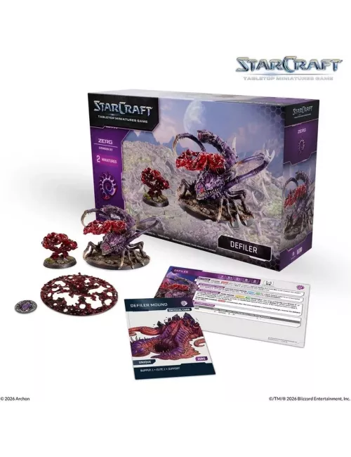 StarCraft - Tabletop Miniatures Game - Defiler - Zerg Expansion Set - Version Anglaise