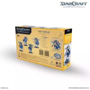 StarCraft - Tabletop Miniatures Game - High Templar - Protoss Expansion Set - Version Anglaise