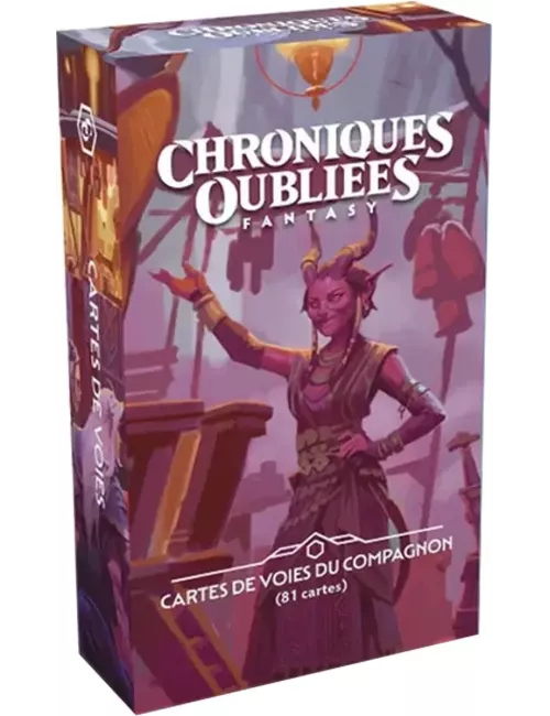 Chroniques Oubliées Fantasy 2ème Édition : Cartes de Voies du Compagnon