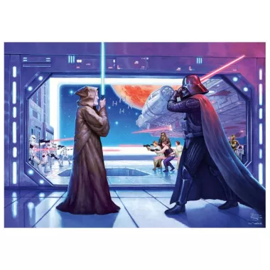 Puzzle Star Wars Le Combat Final d'Obi Wan - 1000 pièces