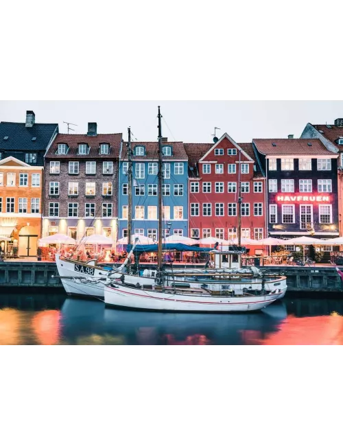 Puzzle Copenhague Danemark - 1000 pièces