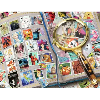 Puzzle Disney : Mes Timbres Disney Préférés - 2000 pièces