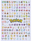 puzzle pokémon : pokédex 1er génération - 500 pièces puzzle