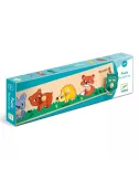 Puzzle Gros Boutons Forest'n'Co - 5 pièces - Puzzle - Ludum.fr