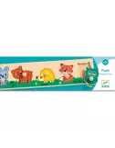 puzzle gros boutons forest'n'co - 5 pièces exemple 1