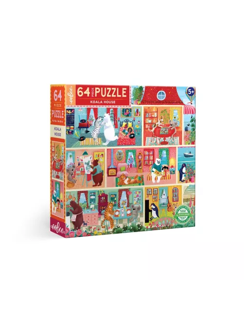 Puzzle Maison des Koalas - 64 pièces