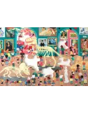 puzzle visite au musée - 50 pièces exemple 1