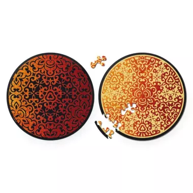 puzzle double feu - 88 pièces puzzle