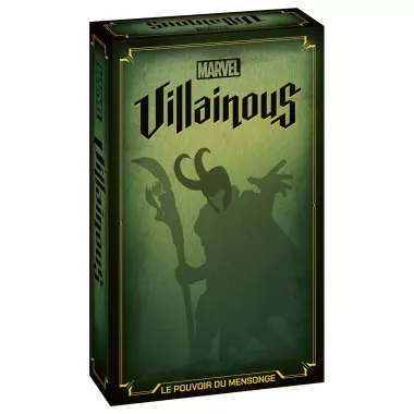 marvel villainous : le pouvoir du mensonge - extension boîte