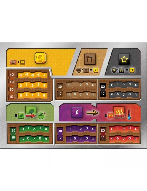 terraforming mars deluxe playerboards plateau