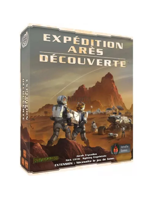 terraforming mars : expédition arès  : découverte - extension boîte