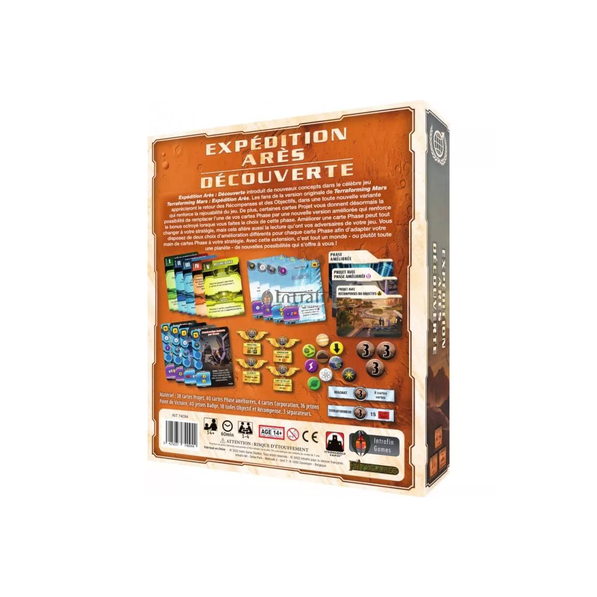 terraforming mars : expédition arès  : découverte - extension plateau