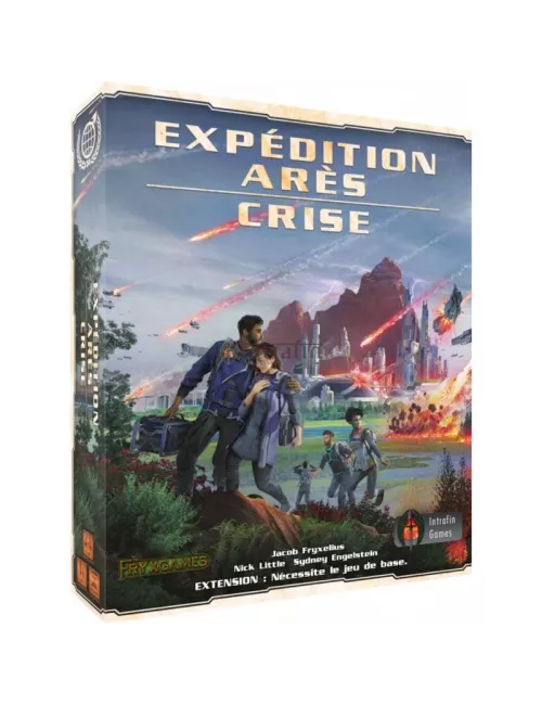 terraforming mars : expédition arès : crise - extension  boîte