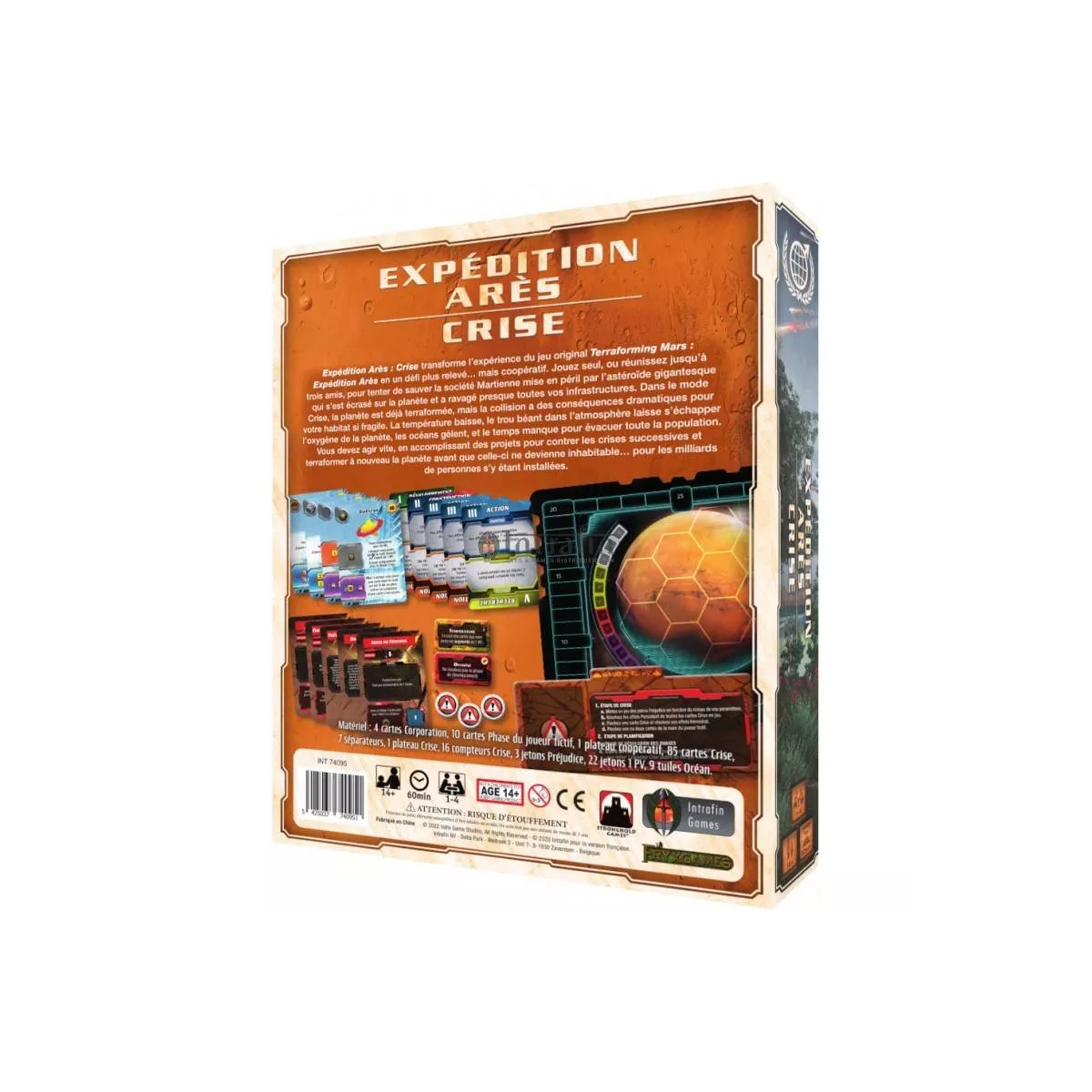 terraforming mars : expédition arès : crise - extension  plateau