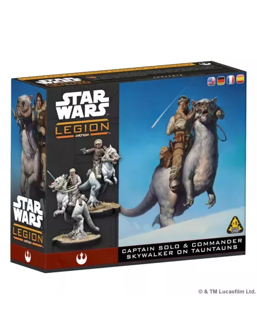 Star Wars : Légion - Captain Solo & Commander Skywalker on Tauntauns - Extension d