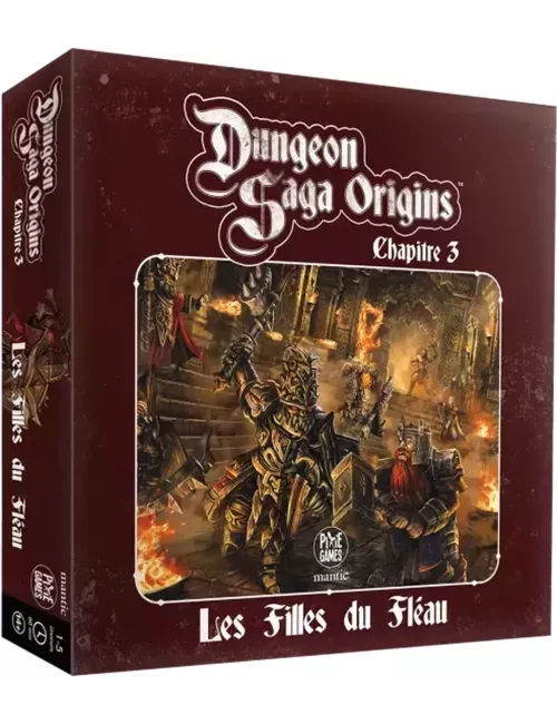 Dungeon Saga Origins : Les Filles du Fléau - Extension Chapitre 3