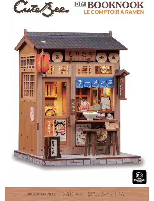 Book Nook CuteBee - Le Comptoir à Ramen - 240 Pièces