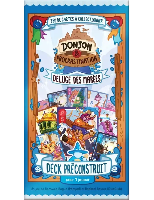 Donjon & Procrastination : S4 Déluge Des Marées : Deck Préconstruit - 1 joueur