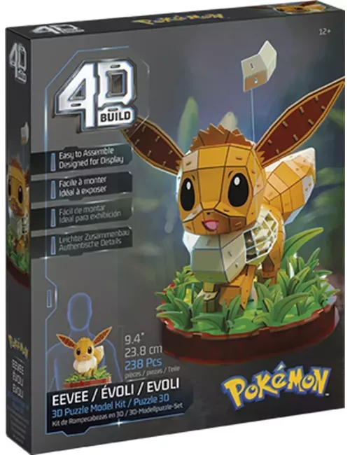 Puzzle 4D Build - Pokémon : Evoli - 238 pièces