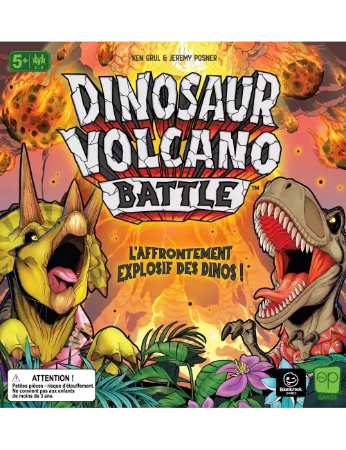 Dinosaur Volcano Battle