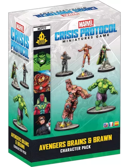Marvel Crisis Protocol : Avengers Brains & Brawn - Character Pack