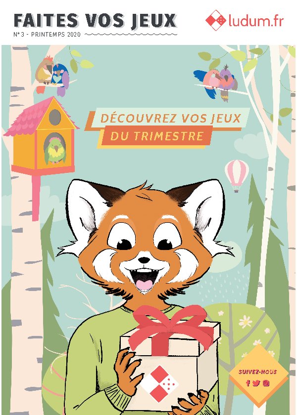 Couverture Ludum Mag n°03 — Printemps 2020