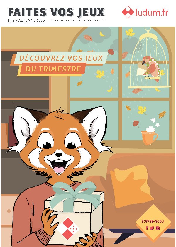 Couverture Ludum Mag n°05 — Automne 2020