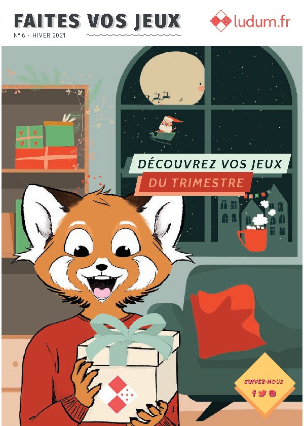 Couverture Ludum Mag n°06 — Hiver 2021