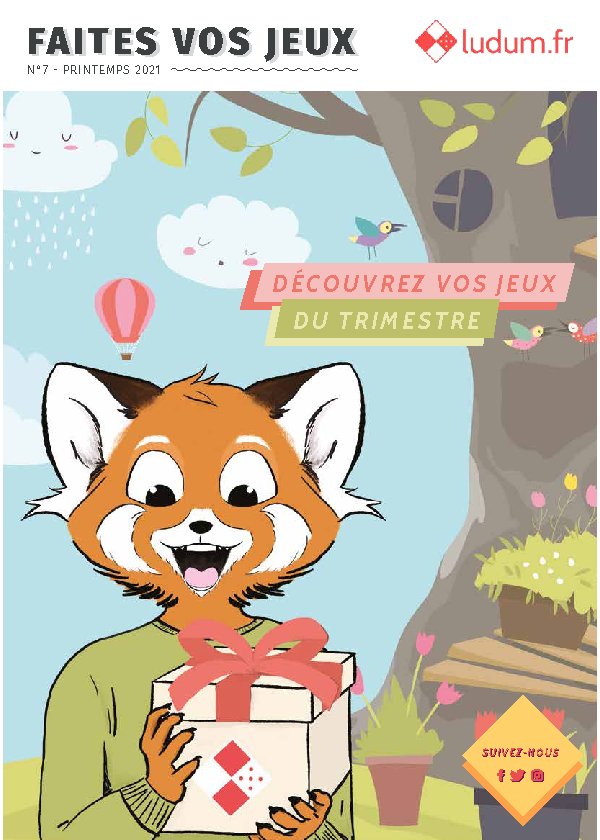 Couverture Ludum Mag n°07 — Printemps 2021