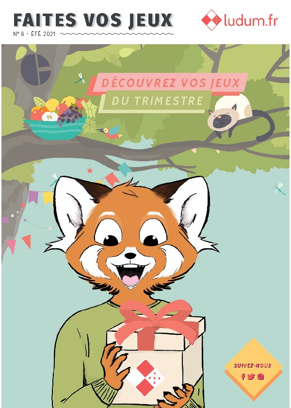 Couverture Ludum Mag n°08 — Été 2021