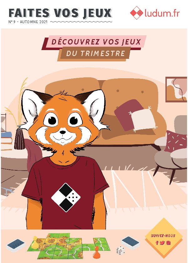 Couverture Ludum Mag n°09 — Automne 2021