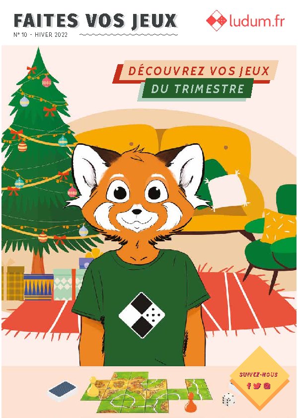 Couverture Ludum Mag n°10 — Hiver 2022