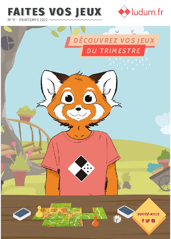 Couverture Ludum Mag n°11 — Printemps 2022