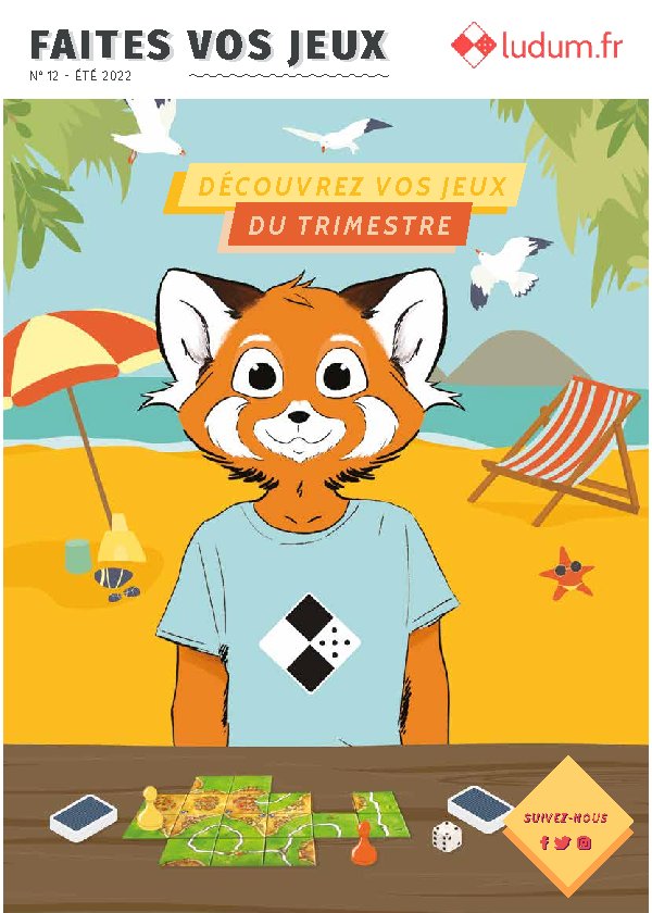 Couverture Ludum Mag n°12 — Été 2022