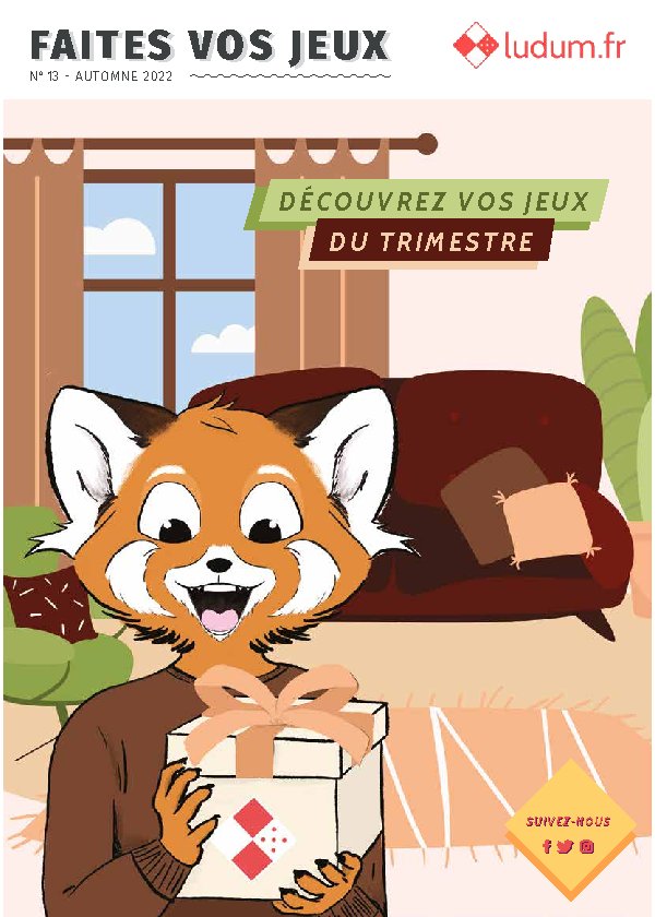 Couverture Ludum Mag n°13 — Automne 2022