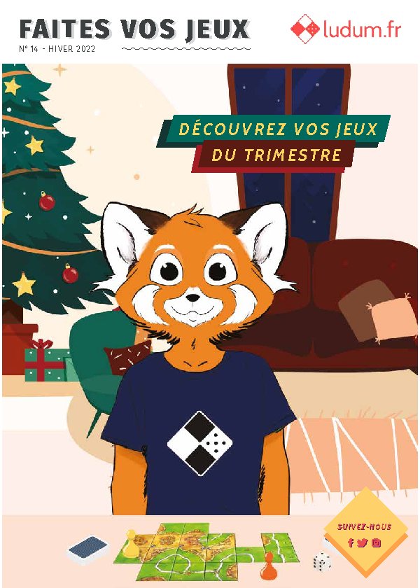 Couverture Ludum Mag n°14 — Hiver 2023