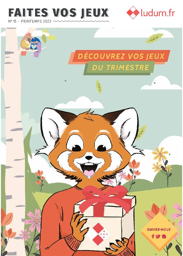 Couverture Ludum Mag n°15 — Printemps 2023