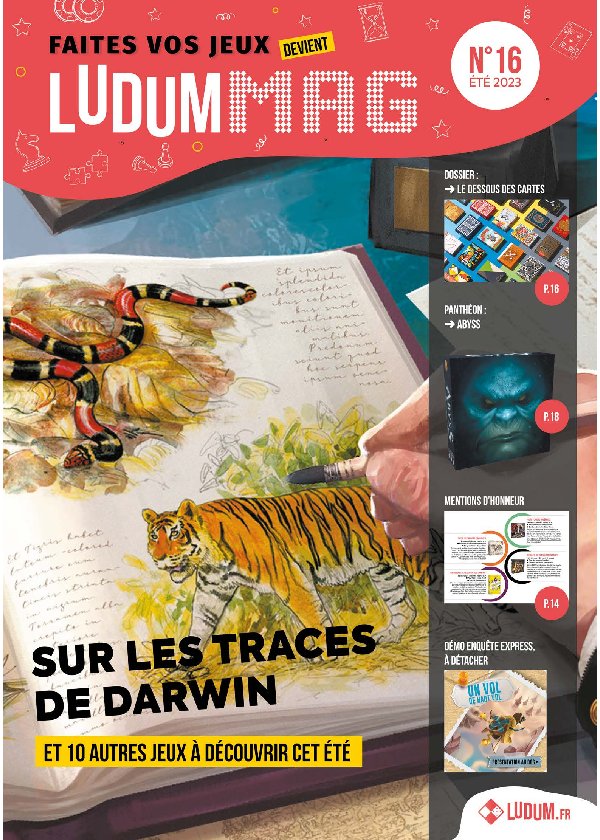 Couverture Ludum Mag n°16 — Été 2023