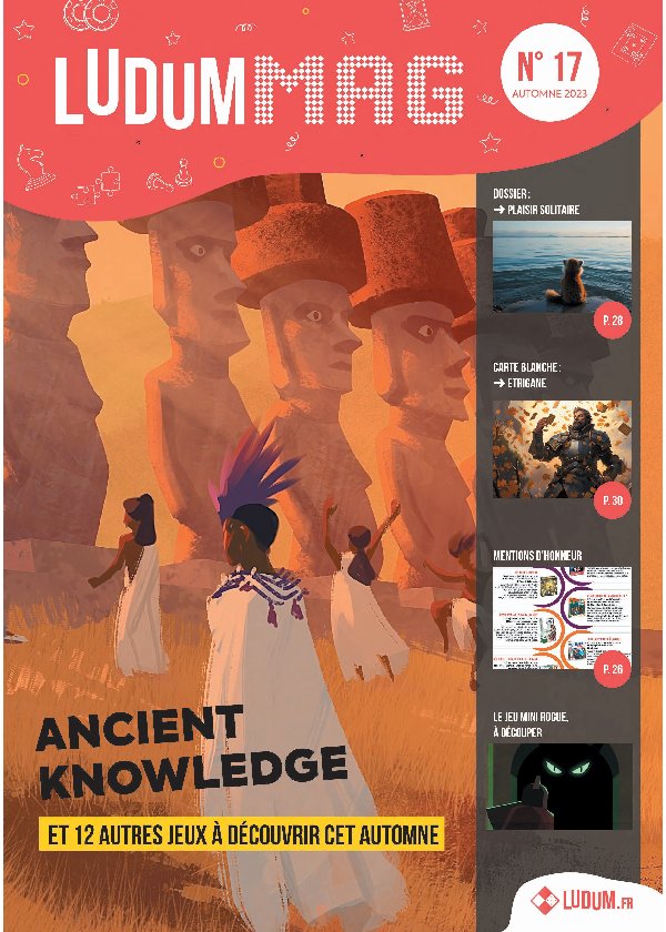 Couverture Ludum Mag n°17 — Automne 2023